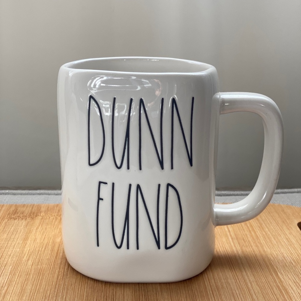 Rae Dunn DUNN FUND Mug